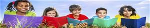 Students with Reading Folder 